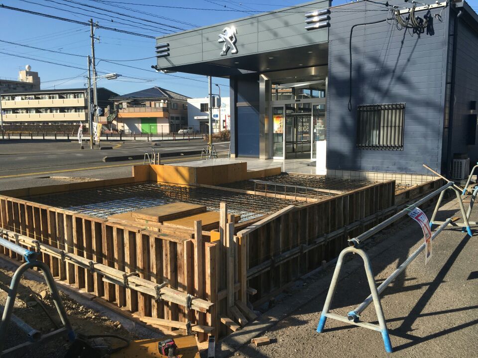 ショールーム改装工事中②