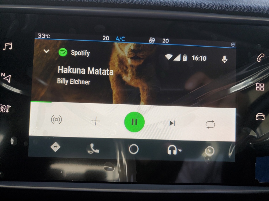 android　auto の使い方